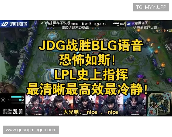 赛后复盘：JDG与BLG对决中的战术较量与团队协作分析